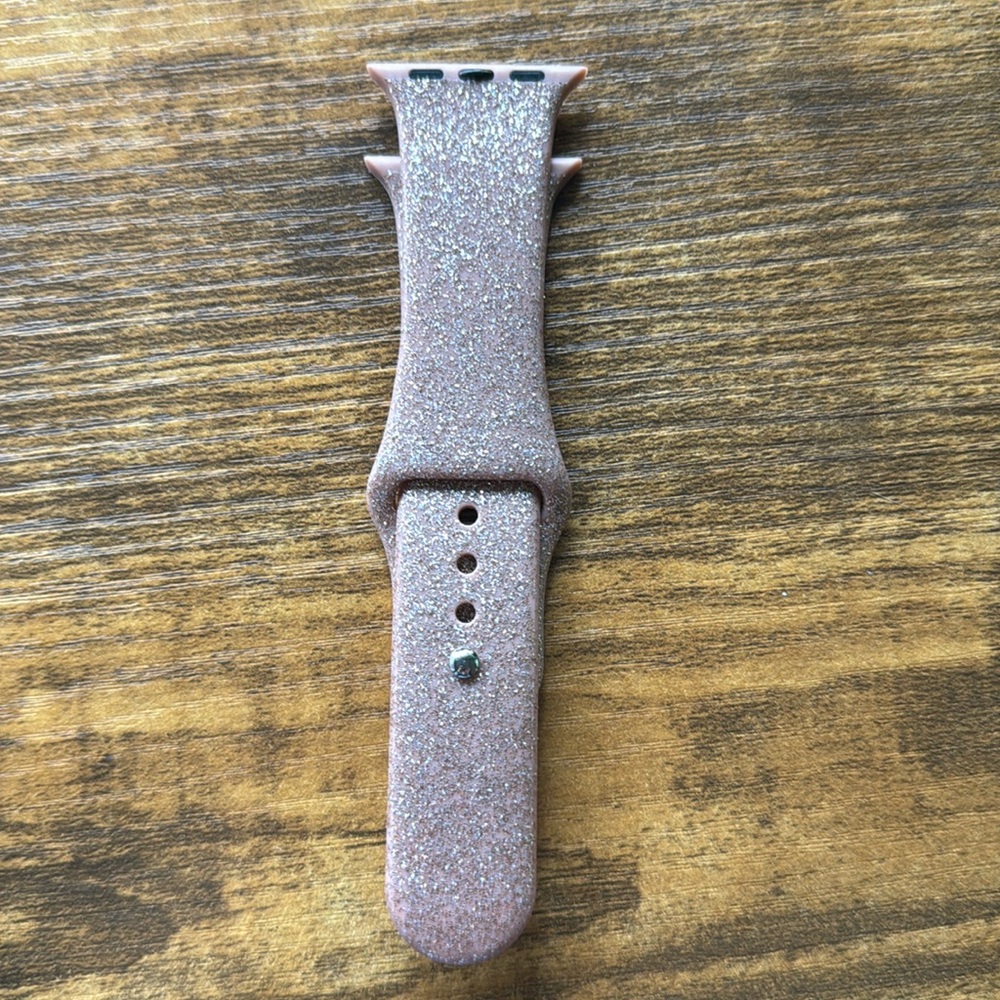 38/40/41mm Apple Watch Glitter Pink compatible band